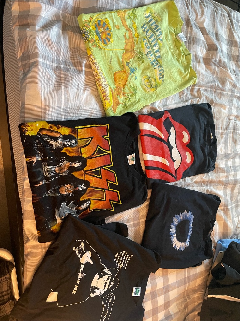 Vintage band shirts